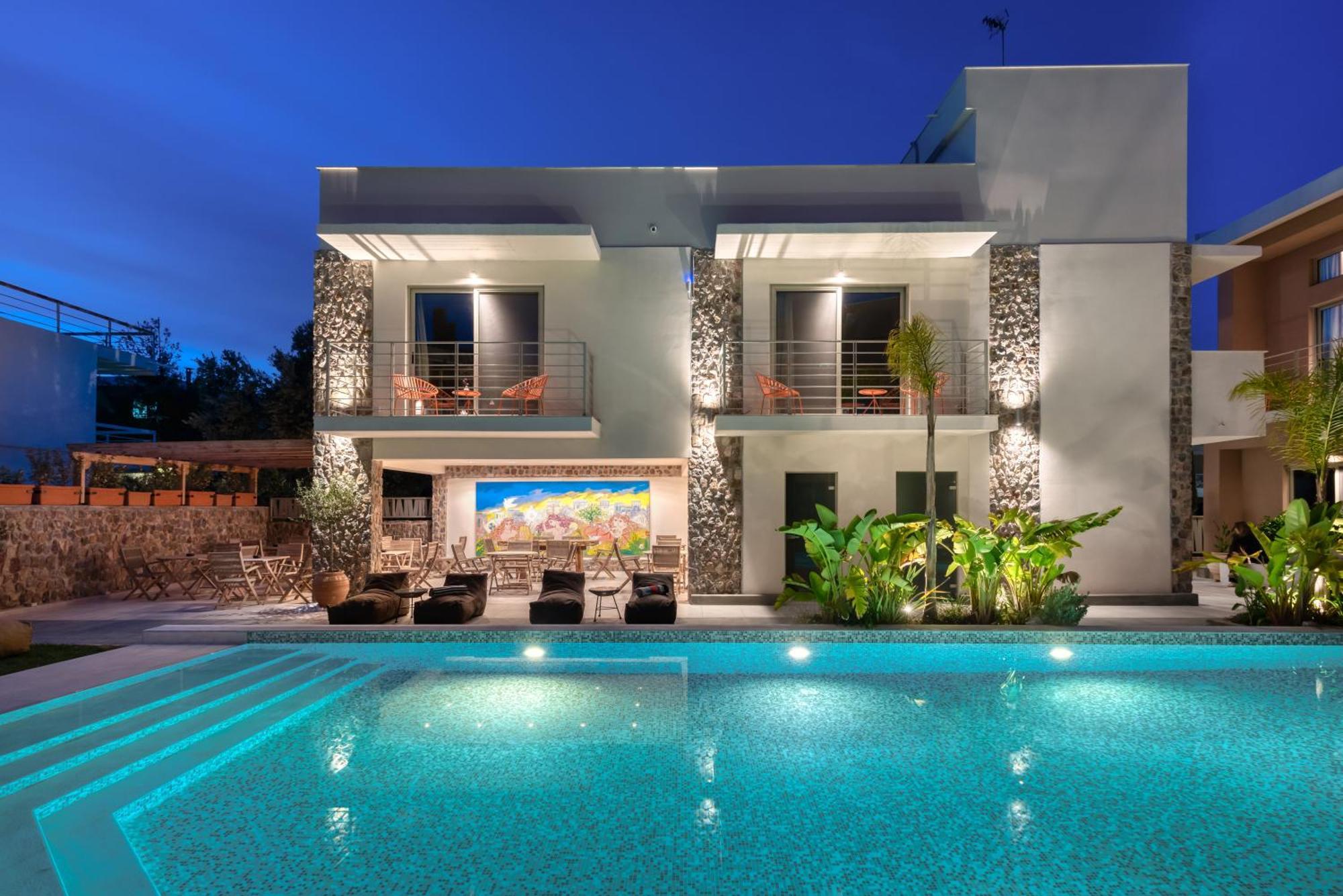 Saronis Suites Saronida Dış mekan fotoğraf